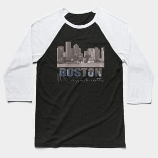 Boston Massachusetts Baseball T-Shirt
